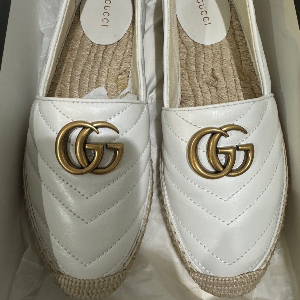 Nappa Matelasse GG Marmont Espadrilles